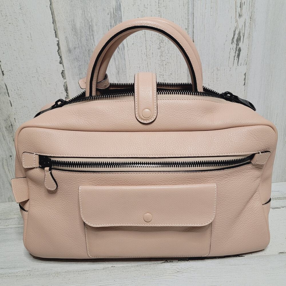 LOEWE SATCHEL BAG REVERSIBLE DUSTY PINK - Picture 2 of 15